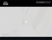 Tablet Screenshot of bistro-vienna.be